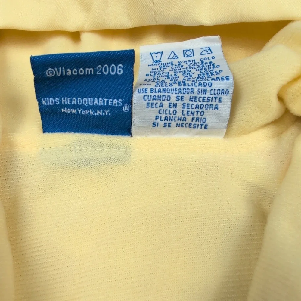 Vintage Dora the Explorer Nick Jr. 2006 Yellow Hoodie Jacket Baby‎ Toddler 18M